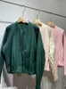 Damenjacken Miyake Plissee-Reißverschlussjacke Designer Loose Casual Free Size Cardigan Coats