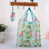 Shopping Bags Fashion Floral Animal Plant Patterns Reusable Foldable Bag Travel Portable Shoulder Storage Hand