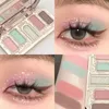 Flower Knows Moonlight Sirena Ombretto Delicato Opaco Glow Shimmer Impermeabile 5 Colori Glitter Ombretto Make Up Palette 240124