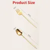 Dinnerware Sets Nice Gift Long Handle Coffee Spoon Stainless Steel Rose Stirring Unusual Flower Scoop Tiny Teaspoon For Dessert Ice Cream