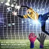 Rękawiczki bramkarza Profesjonalne rękawiczki bramkarza rękawiczki piłkarskie z antypoślizkowanymi lateksowymi uchwytami dla dorosłych i dziecięcych piłki nożnej 240127