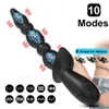 3 motor Anal Vibrator Gay Prostate Massager Anal Beads Butt Plug Vibrator Male Masturbator Sex Toys for Women Men Adults 240130