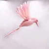 Trädgårdsdekorationer kolibri konstgjorda fåglar falska skum djur simulering fjädermodell duva fågelform julgran hänge