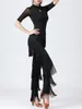 Women's Pants 2024 Sexy In Women Fringed Trousers Multi-layer Solid Color Dance Tassels Party Female Clothes Plus Size