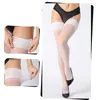 Women Socks Lace Top Stay Up Stockings Sexy sobre la rodilla High para Semi Sheer Temptation Nightclub