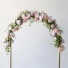 Fiori decorativi simulati di vite di rosa intrecciata a mano in rattan per eventi, palco per eventi, sfondo per matrimoni, cornice ad arco, decorazione floreale