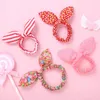 Hair Accessories 10 Pcs Ears Bows Elastic Bands For Children Baby Girls Rubber Headband Set Scrunchies Kids Cute 2024