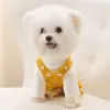 Abbigliamento per cani Orso giallo Abbigliamento a quattro zampe Abbigliamento inverno Cucciolo Cucciolo comodo e caldi pantaloni per animali domestici XS-XL