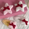 Hair Accessories Female Bow Tie Unique Design Hairpin Clothing Star Plush Suitable For Any Type Clip