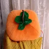 38 cm juguete de peluche encantadora fruta emulación caqui buenas cosas suave relleno cojín abrazo almohada cumpleaños regalo de Navidad 240123