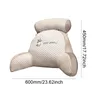 Pillow Ice Silk Reading Ergonomic Soft Lumbar Multifunctional With Armrests For Relaxing Watching TV