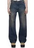 Jeans da uomo High Street Y/progetto Uomo Denim Y2k Abbigliamento Sfumatura di colore Pantaloni larghi da trascinamento Abbigliamento donna Stile vintage