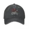 Ball Caps Royal Motor Denim Baseball Cap Authentieke Motorrijder Man Casual Trucker Hoed Streetwear Kpop Hoge Kwaliteit