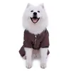 Зимняя теплая плотная одежда для больших и маленьких собак, мягкая толстовка с капюшоном, комбинезон, брюки, одежда XS5XL, поступление 240129