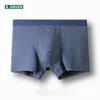 Boxers de calzoncillos Cotton Man Underwear Boxer Boxer Men transpirable Modal de los hombres cómodos