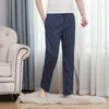 Men's Sleepwear Mens Capris Over The Knee Thin Outfit Living Pants Loose Pajamas Home