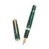 Hongdian N1S stylo plume piston acrylique calligraphie exquise fournitures de bureau scolaire stylos rétro 05mm EF nib BLEU ROUGE vert 240124