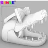 wholesale Multifunctional Animal Inflatable Mouth Alligator Head Tunnel For Sports Event Or DJ Booth