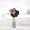 Dekorativa blommor 2 datorer Simulering Lotus Decoration Flower Table Fake Plant Artificial Lifelike