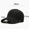 Ball Caps Spring Autumn Men Full Sealing Baseball Cap Summer Women Fashion Solid Grid Hip Hop In Hat Gorra Hombre Casquette Kpop Bone