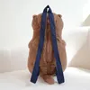 Creative Sea Otter en peluche sac à dos jouet en peluche doux Animal oreiller décoratif enfants sac à dos sac à bandoulière pour enfants garçons cadeaux 240202