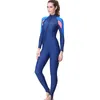 Women's Swimwear DIVE&SAIL One-piece Diving Suit UPF 50 Snorkeling Surfing Wetsuit Long Sleeves Quick Drying Water Sport Swimsuit For Men