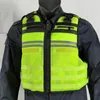 Hunting Jackets Tactical Stab Proof Fluorescent Yellow Vest Molle Reflective Breathable And Wear-resistant Black