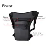 Waterdichte Nylon Drop Beenzak Voor Mannen Dij Heup Bum Beltleg Heuptasje Taille Reizen Rijden Motorfiets Crossbody Schoudertassen 240126