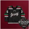 Maglia da hockey New Jersey Jack Hughes Devil 2024 Stadium Series Nico Hischier Dougie Hamilton Luke Hughes Dawson Mercer Ondrej Palat Jesper Bratt Luke Hughes Toffoli