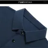 Herren Polos Frühling Herbst Polo Shirts Langarm Hals T Shirt Männer Qualität Solide Casual Business Männlich Tops Soft Slim fit