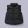 Vestiti per ragazze autunno inverno giacca gilet moda 28 anni versione coreana piumino abbigliamento per bambini di alta qualità 240130