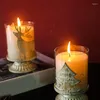 Kerzenhalter Vintage Rentier Teelight Metal und Glas für Wohnkultur