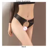 Culotte en Latex pour femmes, entrejambe ouvert, tongs pour Lingerie sexuelle, look mouillé, cuir PU, taille basse, sans entrejambe avec un trou, produits