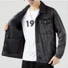 Men's Denim Jackets Vintage Classic Style Motor bicyle Winter Jacket Men Slim Stretch Cotton Casual Jeans Coats Male Spring 240124