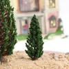 Decorative Flowers 8 Pcs Gift For Coworkers Model Trees Landscape Scenery Fake Leaving Job Mini