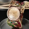 Relógios de pulso 2024 estilo boêmio mulheres relógio senhoras vestido relógios oversize analógico quartzo genebra dames horloges womgae