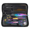 VP Hairdressing Scissors 55 60Inch Set 440C Japan Professional Barber Hairdresser Cutting Hair Thinning Salon Tools 240126