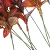 Decorative Flowers 20pcs Simulation Leaf Artificial Plant Decor Faux With Stem Home