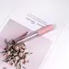 Garrafas de armazenamento 10ml rosa plástico lipgloss vazio tubo cosmético fosco transparente lip gloss recipiente de embalagem com rolha