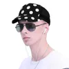 Ball Caps Mesh Baseball Cap Men Femmes Black Blanc Polka Dot Dada Hat Unisexe Hip Hop Outdoor Gorras