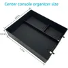 Organizador de automóviles Caja de almacenamiento de control central para Rivian R1T R1S 2024 Accesorios Bandeja de consola central de reposabrazos