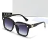 Neue Designer-Sonnenbrille, modische Sonnenbrille für Damen, luxuriöse Buchstaben-Spiegelbein-Intarsien mit Diamant-Strandschattierung, UV-Schutz, polarisierte Brille, Geschenk mit Box