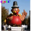 wholesale 5m 16ftH géant gonflable vif dinde gonflable modèle de mascotte d'autruche exploser ballon animal pour la décoration de Thanksgiving