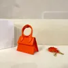 Sac à main de créateur, poignée circulaire à la mode et créative, mini sac à bandoulière pour femme, qualité haut de gamme, sac à bandoulière en cuir multicolore de haute qualité M6918