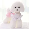 Vêtements pour chiens Robe douce Vêtements Rose Bleu Petit Moyen Vêtements Chiot Chemise Jupe Chihuahua Yorkshire Pet Été