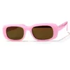 Солнцезащитные очки прямоугольной маленькой оправы, женские винтажные дизайнерские очки Lentes De Sol Mujer UV400
