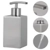 Liquid Soap Dispenser Squeeze Lotion Bottle Hand Handwashing Fluid Shampoo 304 Stainless Steel