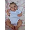 NPK 20INCH Reborn Baby Baby Doll Miley نفس صورة LifeLike لينة اللمس ثلاثي الأبعاد بشرة مطلية بالشعر المرئي Dollible Art Doll 240131