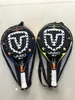 Racchetta da tennis professionale con faccia morbida in fibra di carbonio EVA, attrezzatura per racchetta sportiva con copertura 240122