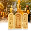 Klappbare Box mit Buddha-Statuen, tibetisch-buddhistische Statuen für Heimtempeldekoration 240202